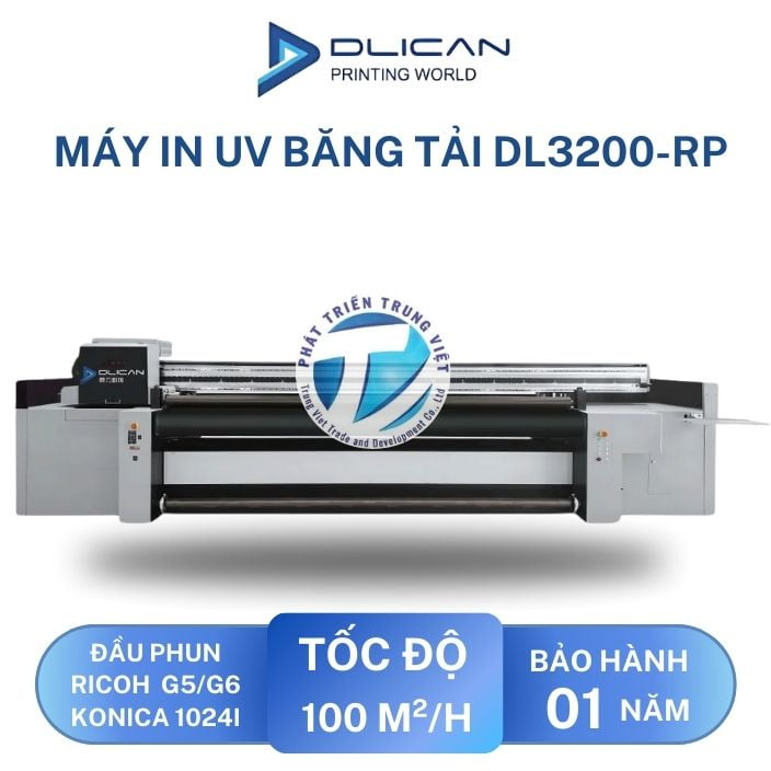 Máy In UV Băng Tải DL3200-RP